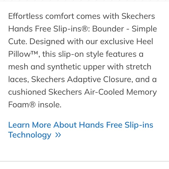 SKECHERS NIB Girls Size 3 Lavender “Bounder” Simple Cute Hands Free Slip-ins - Picture 7 of 14